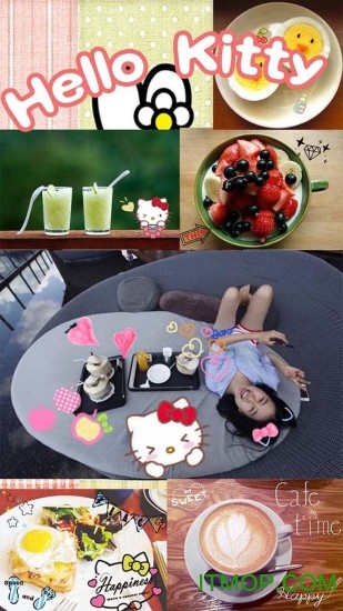 hk贴纸(hellokitty)的图册