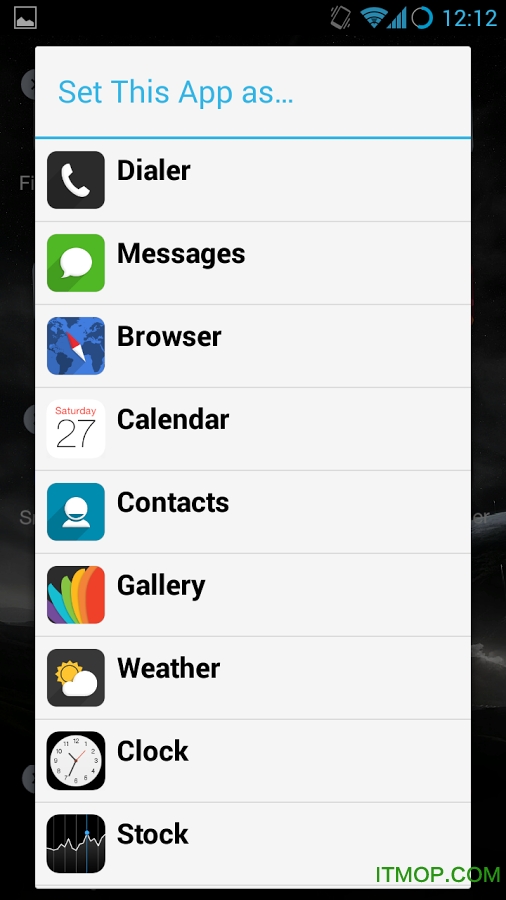 仿iPhone桌面ios7启动器的图册