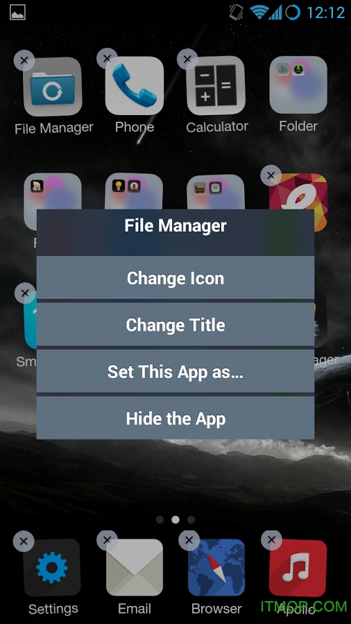 仿iPhone桌面ios7启动器的图册