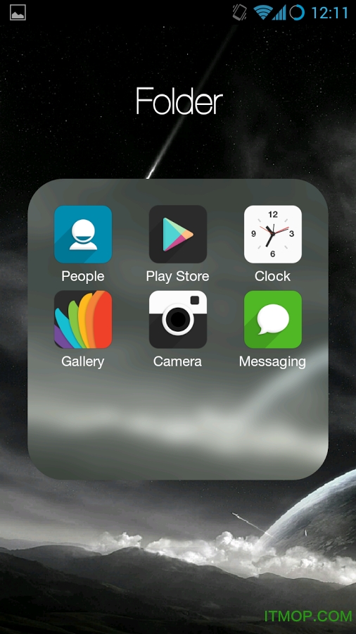仿iPhone桌面ios7启动器的图册