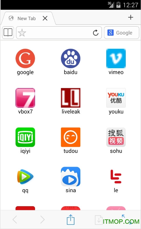 阿拉丁浏览器的图册