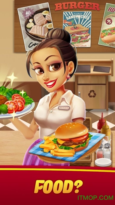 烹饪女王餐厅拉什游戏的图册