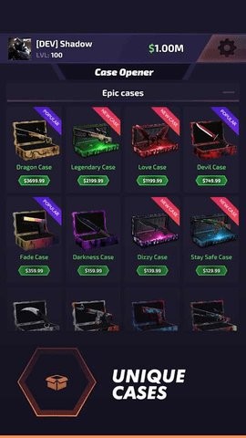 csgo皮肤模拟器游戏(CaseBattle)的图册