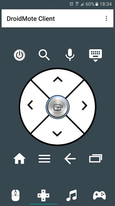 DroidMoteClient远程控制电脑软件的图册