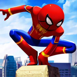 火柴蜘蛛人城市飞行游戏(flyingspiderstickmanhero)