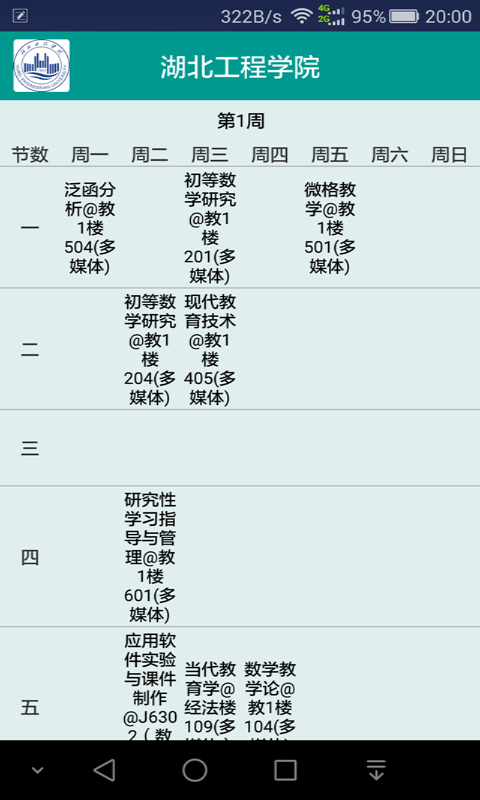 湖北工程学院的图册