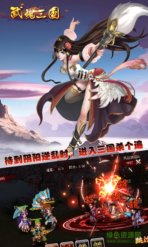 武魂三国游戏的图册