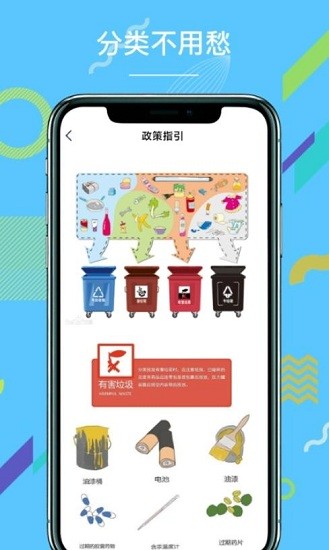 掌上垃圾分类查询app的图册