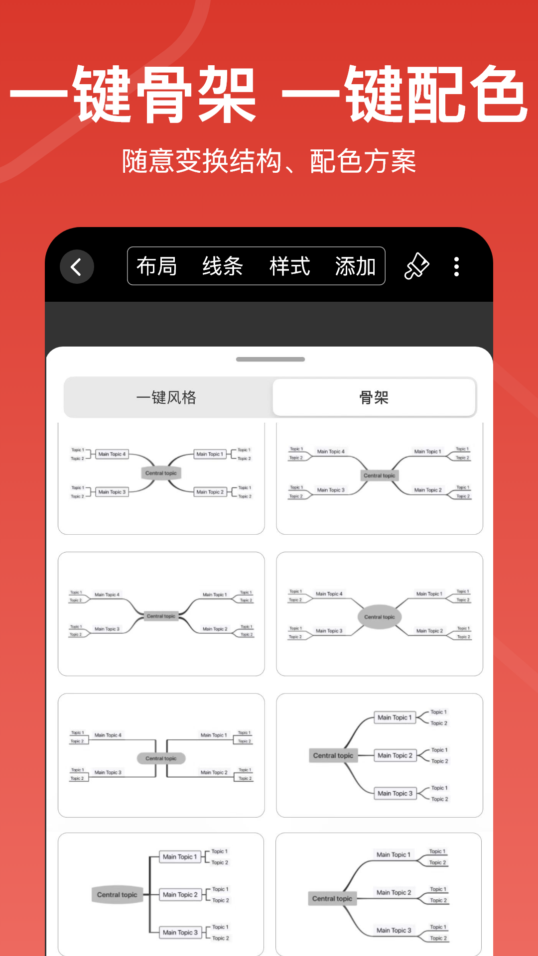 寻简思维导图Pro最新版的图册