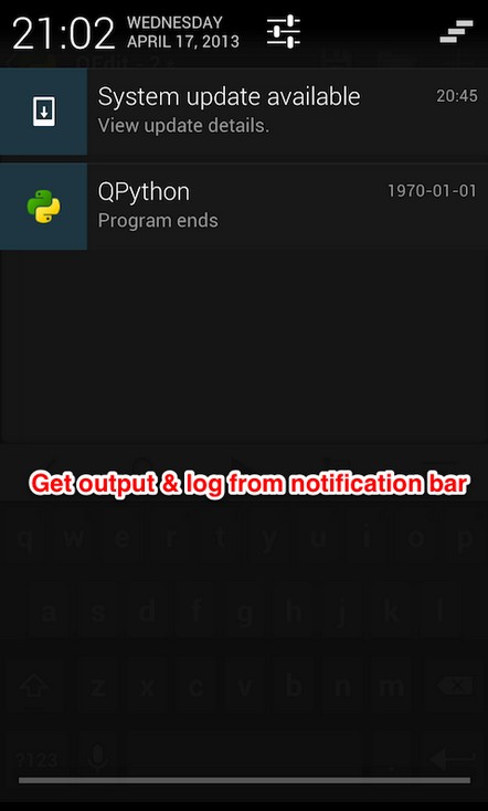 QPython脚本引擎的图册