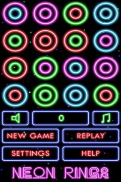 炫光圆环(neonrings)的图册