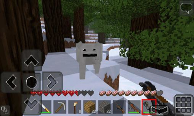 打雪仗雪人大战(像素生存)SnowcraftYetiwars的图册