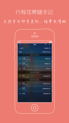 步步行程助手(行程管理)的图册