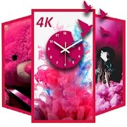 速爱少女的墙纸时钟安卓版