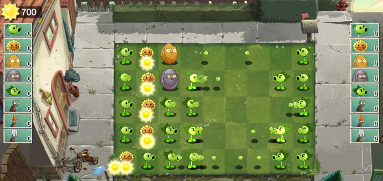 植物大战僵尸双人版手机游戏(PlantVsZombieGardenBattle)的图册